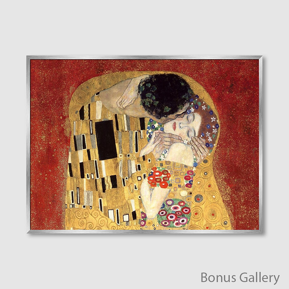Thumbnail: The Kiss, detail (Red variation) (E)