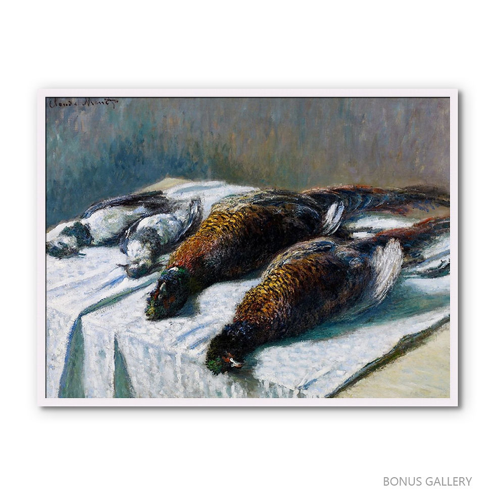 ภาพขนาดย่อ: Still Life with Pheasants and Plovers 1879 (E)