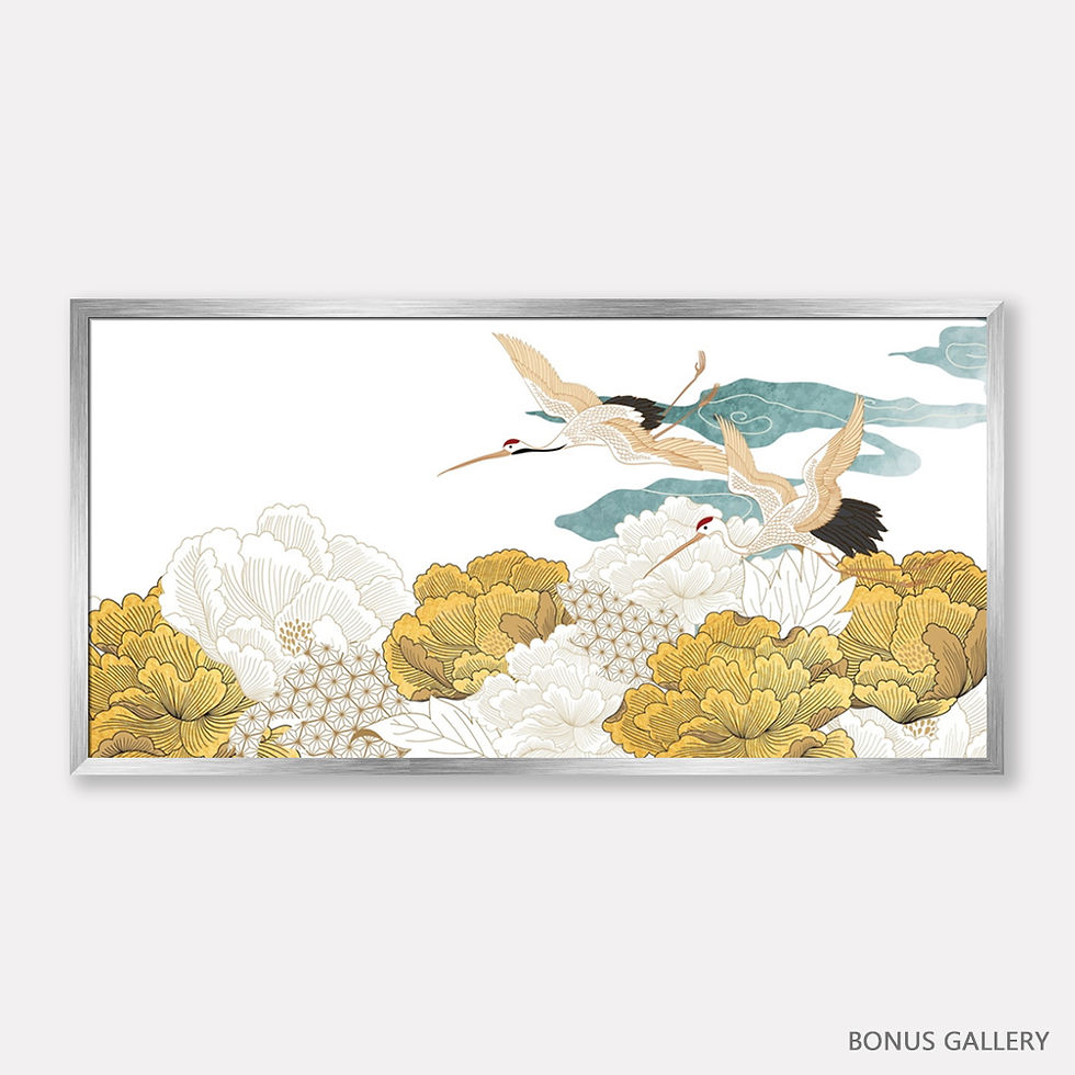 ภาพขนาดย่อ: Chinese Cranes in the luxury sky (B)