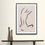 ภาพขนาดย่อ: Mininmal Nude Line Art Hand Drawn (D)