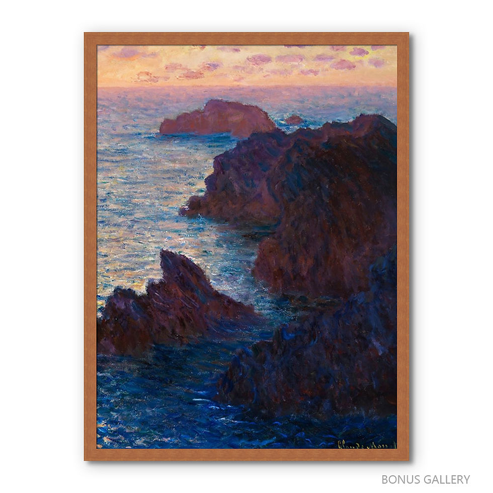 ภาพขนาดย่อ: Rocks at Belle-lle-Port-Domois 1886 (E)