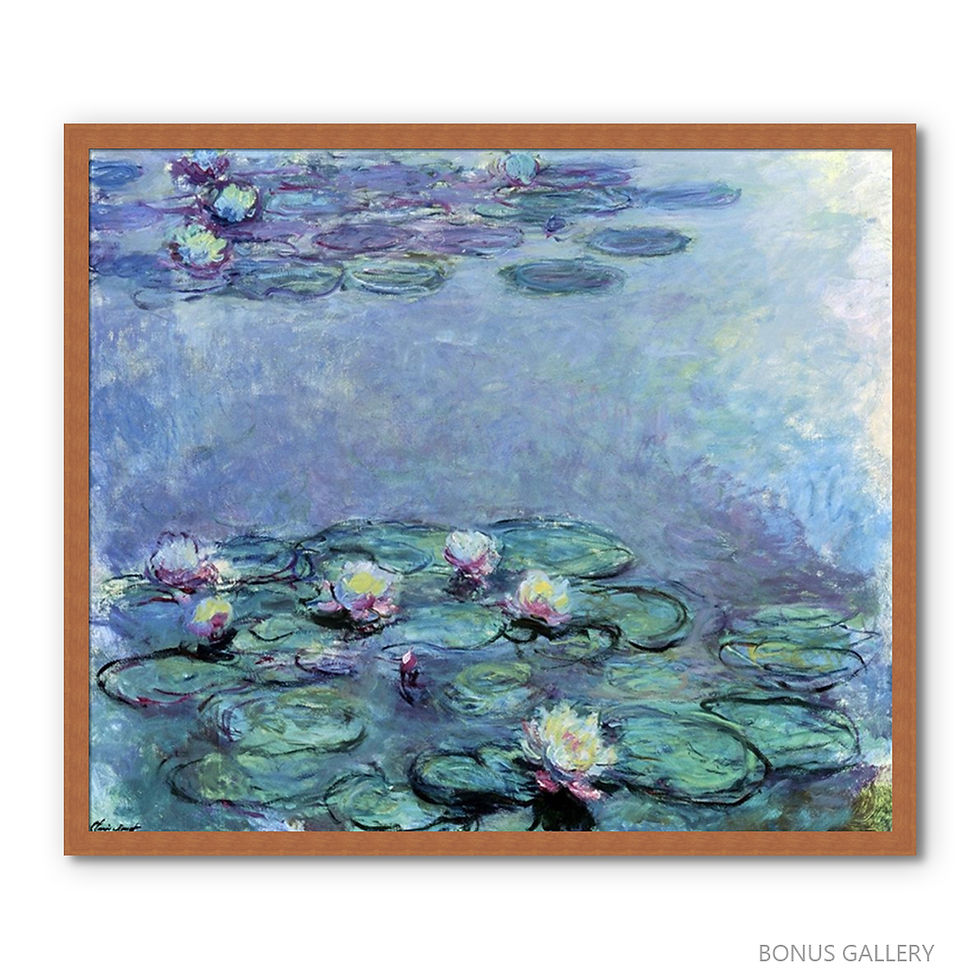 Thumbnail: WATER LILIES NYMPHEAS (F)