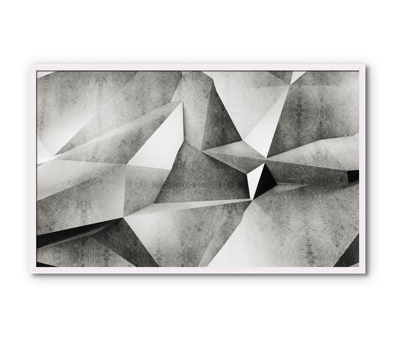 ภาพขนาดย่อ: Abstract Black & White Painting (G)