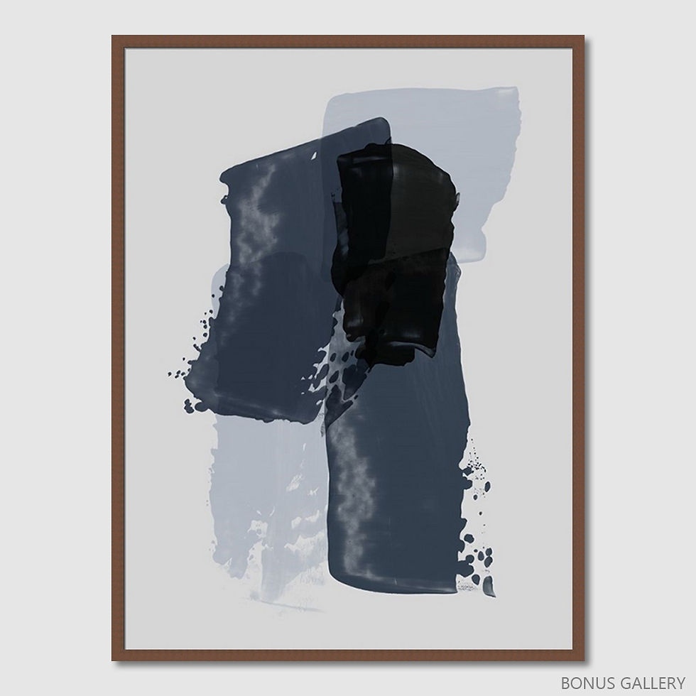Thumbnail: Contrast Cerulean Poster (E)