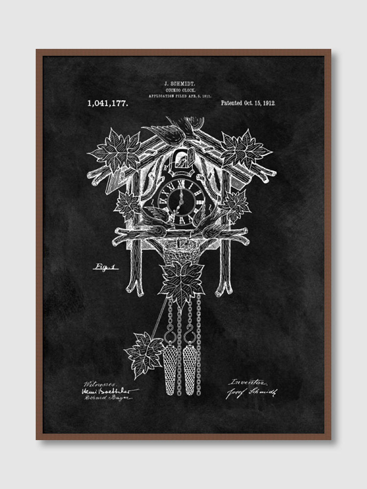 ภาพขนาดย่อ: Cuckoo Clock - 1912-Black (E)