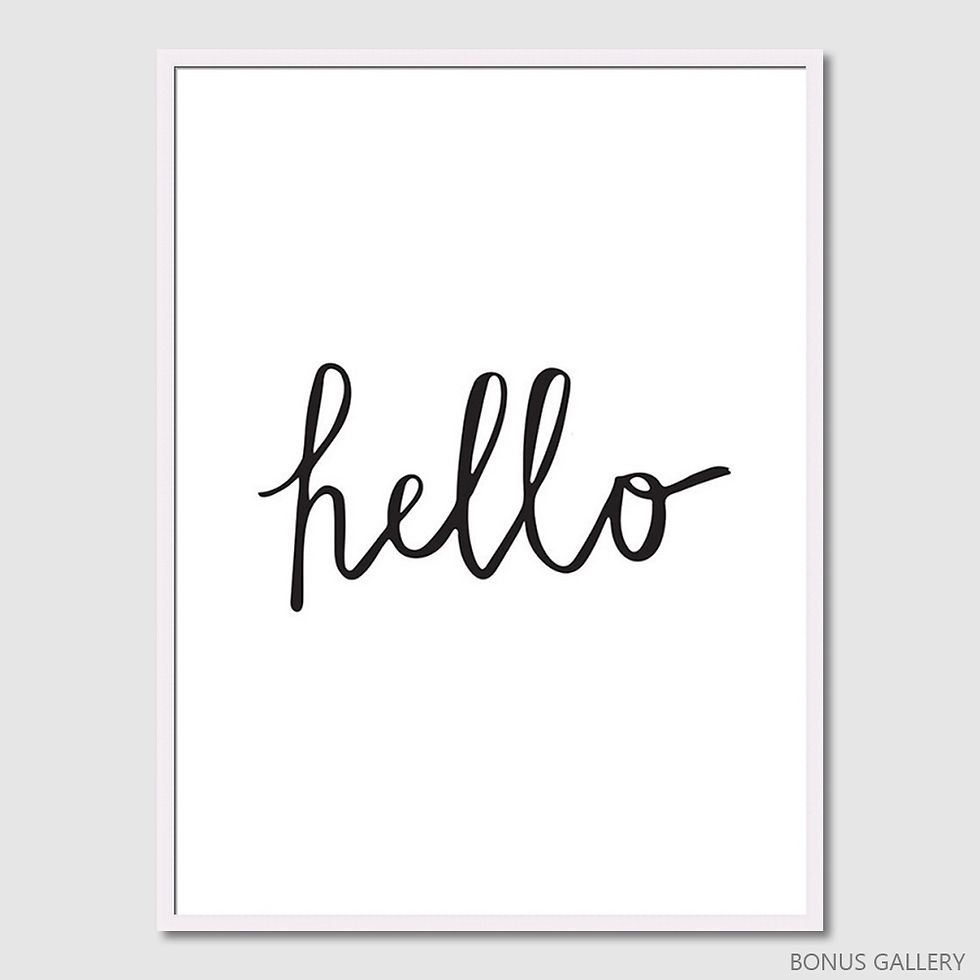 ภาพขนาดย่อ: Hello Poster (E)