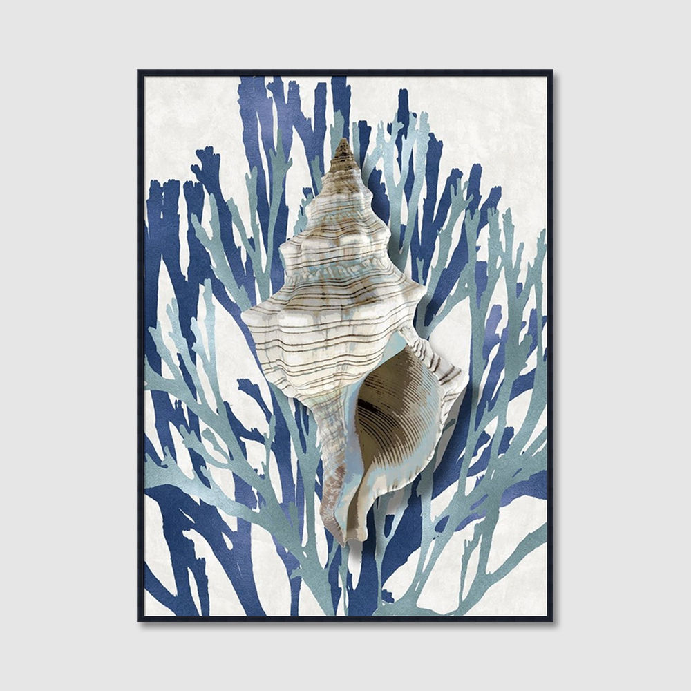 Shell Coral Aqua Blue III (E)