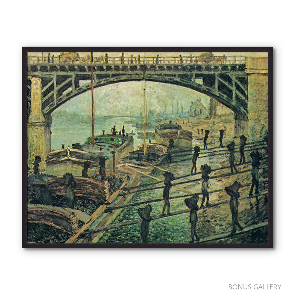 Men unloading coal 1875 (F)