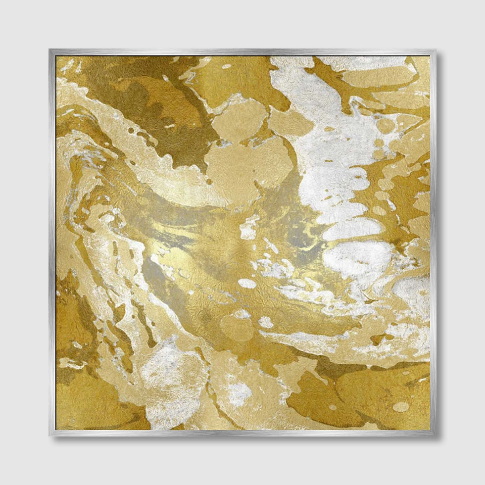 Thumbnail: Marbleized in Gold and Silver (A)
