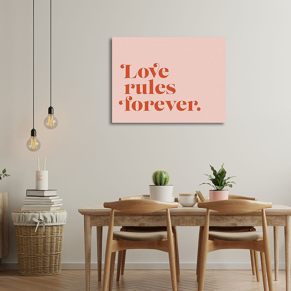 Thumbnail: Love Rules Poster (E)