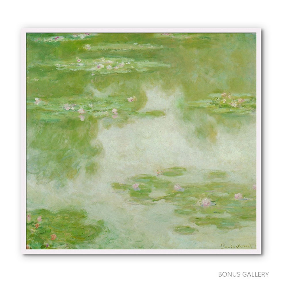 ภาพขนาดย่อ: Water-lilies green 1907 (A)