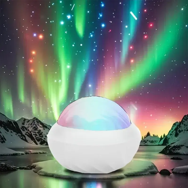 Thumbnail: 360° Aurora Ball Atmosphere Night Lights Starry Sky Northern Projector