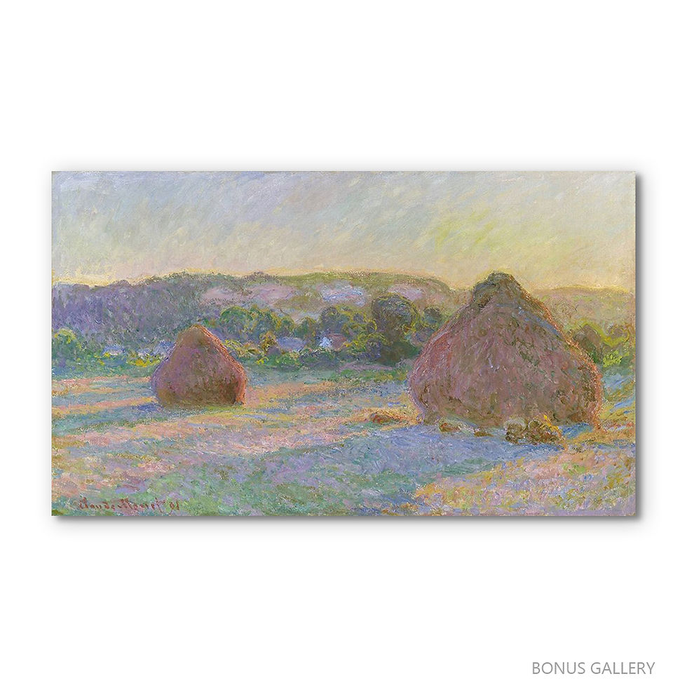 Thumbnail: Stacks of Wheat End of Summer 1890 (G)
