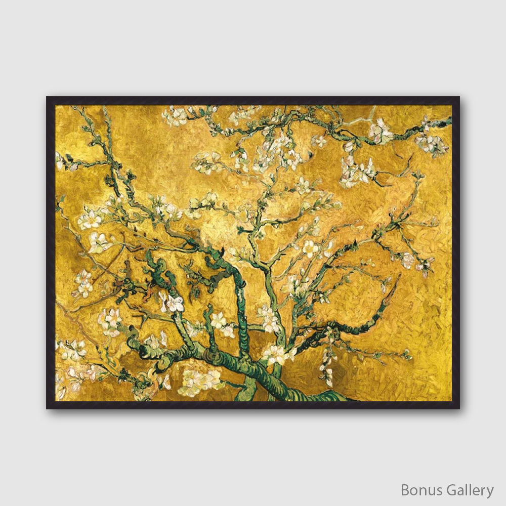 Mandorlo in fiore (gold variation) (E)