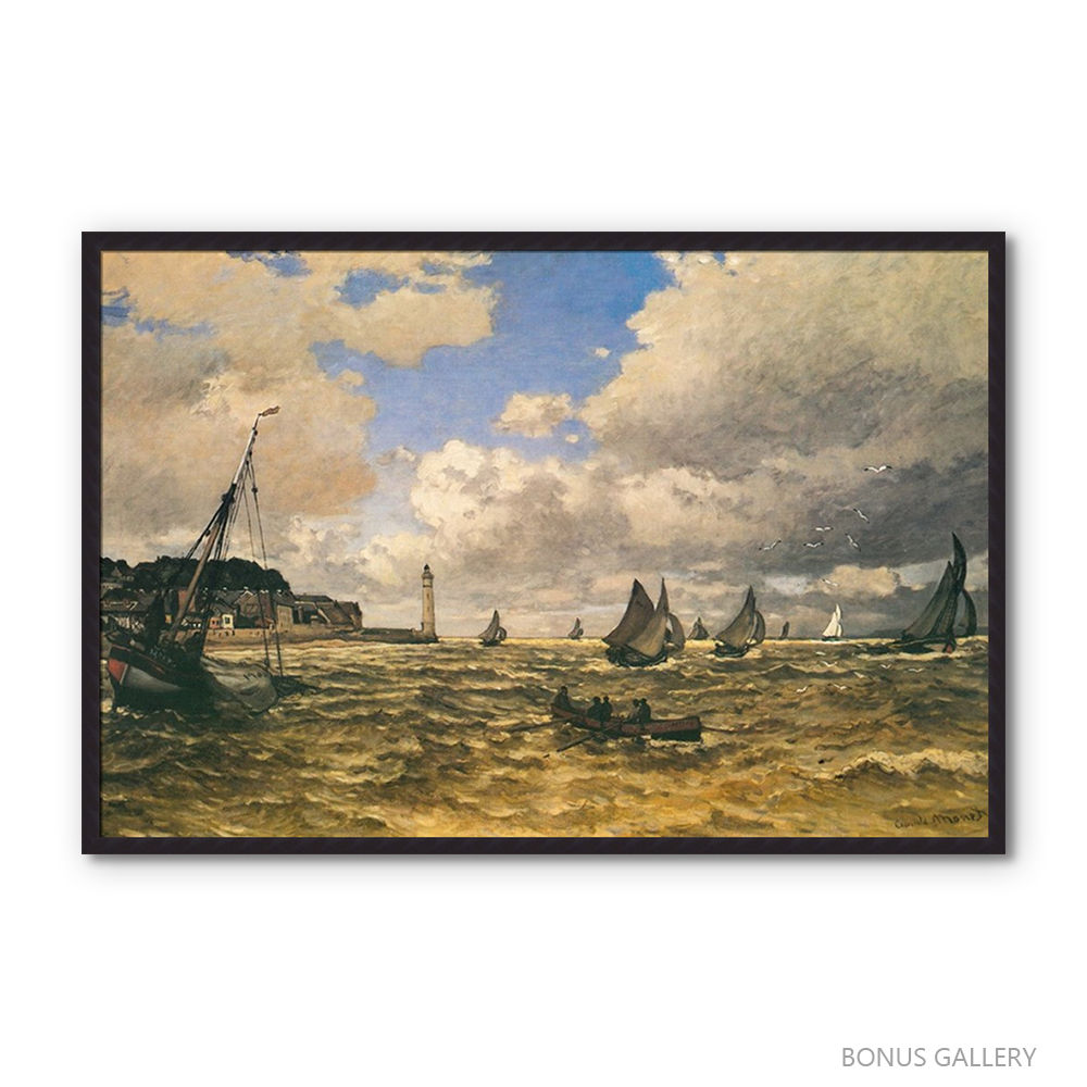 Mouth of the Seine at Honfleur 1865 (D)