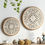 ภาพขนาดย่อ: Countryside Retro Carved Flower Design Wall Hanging