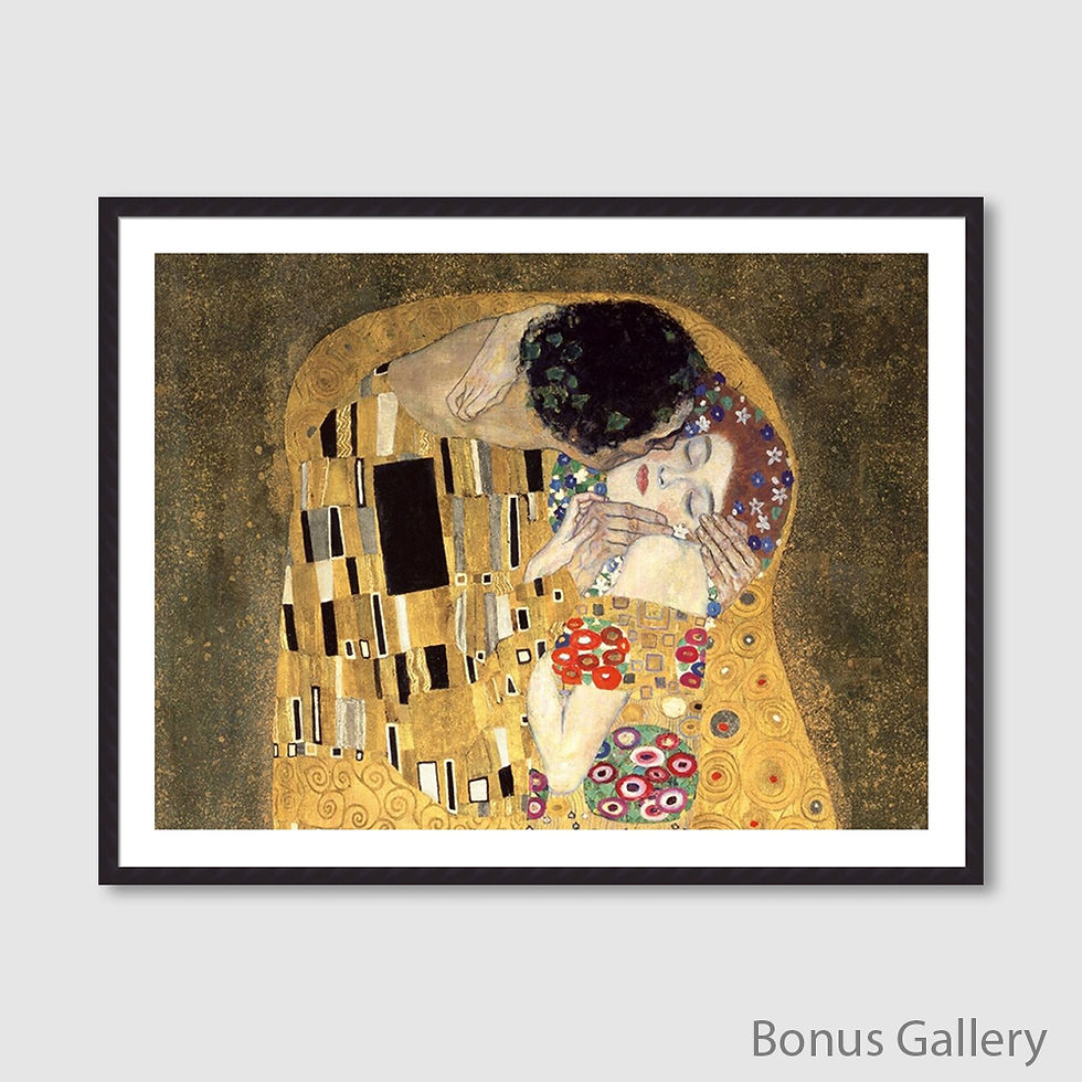 Thumbnail: The Kiss (detail) (E)