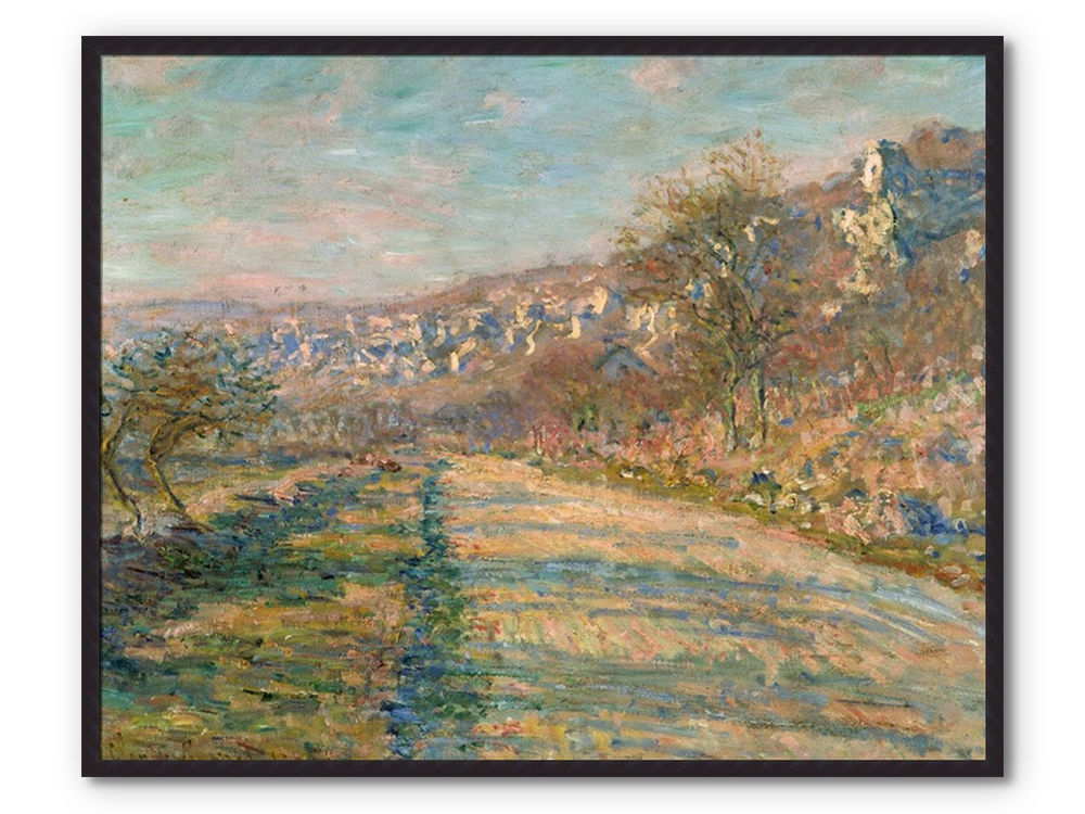 Road of La Roche-Guyon 1880 (F)