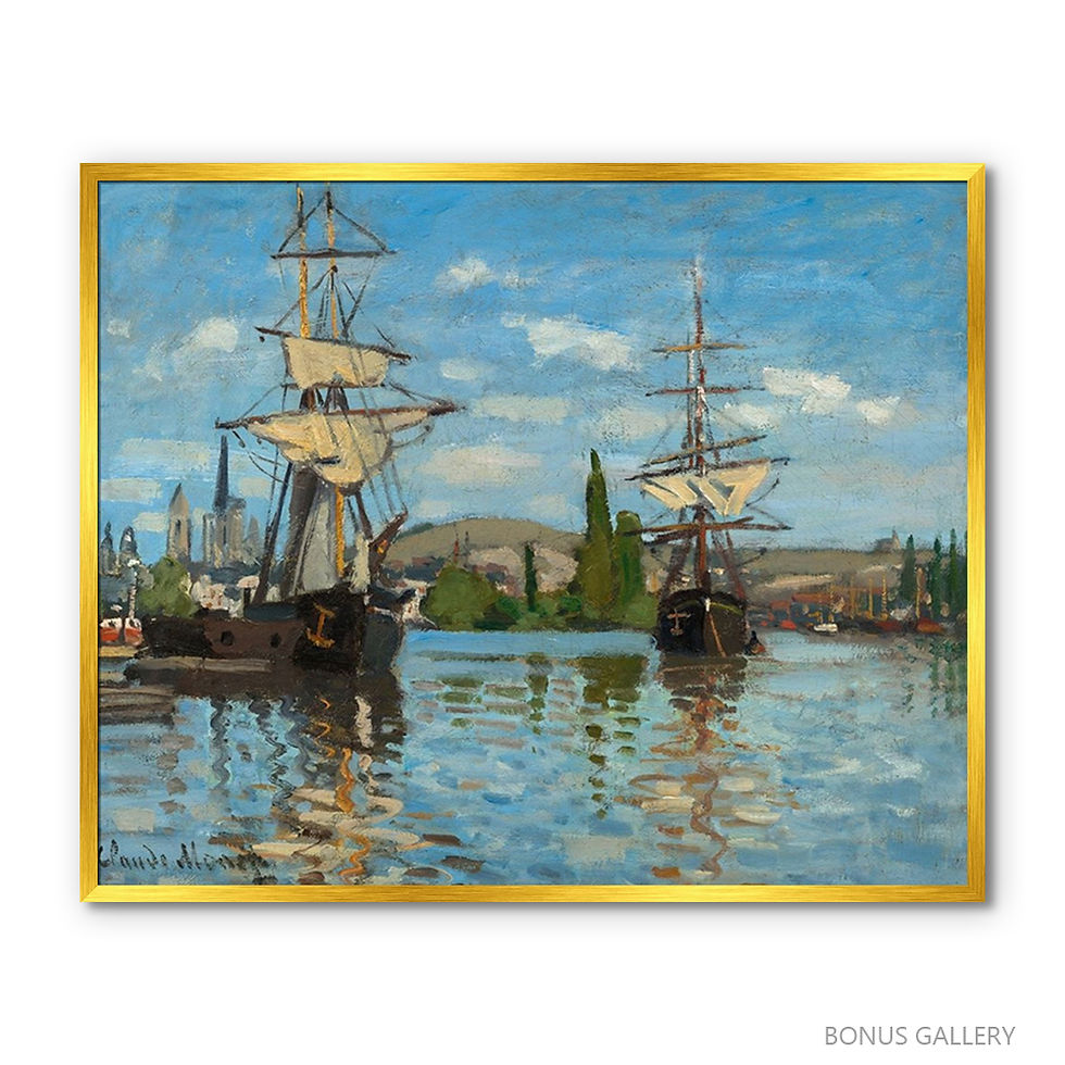 ภาพขนาดย่อ: Ships Riding on the Seine at Rouen (F)