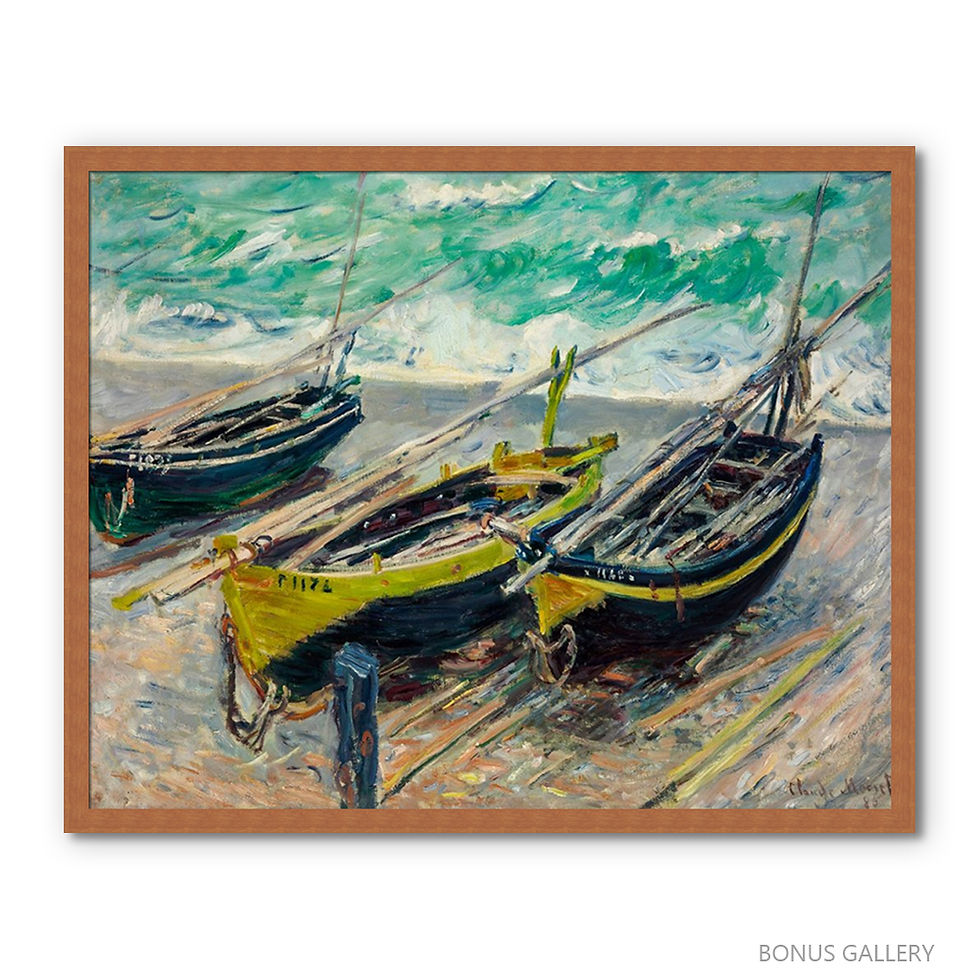 Thumbnail: Three Fishing Boats 1886 (F)