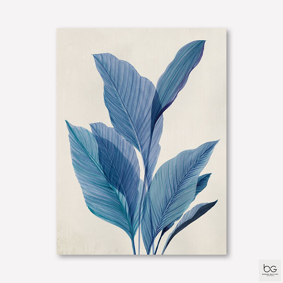 ภาพขนาดย่อ: Blue Palm Leaves I  (E)