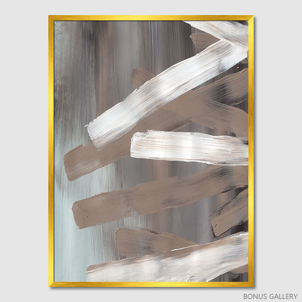 Thumbnail: White and Tan Strokes II (E)
