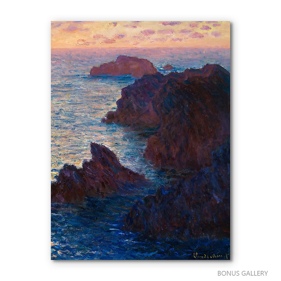 ภาพขนาดย่อ: Rocks at Belle-lle-Port-Domois 1886 (E)