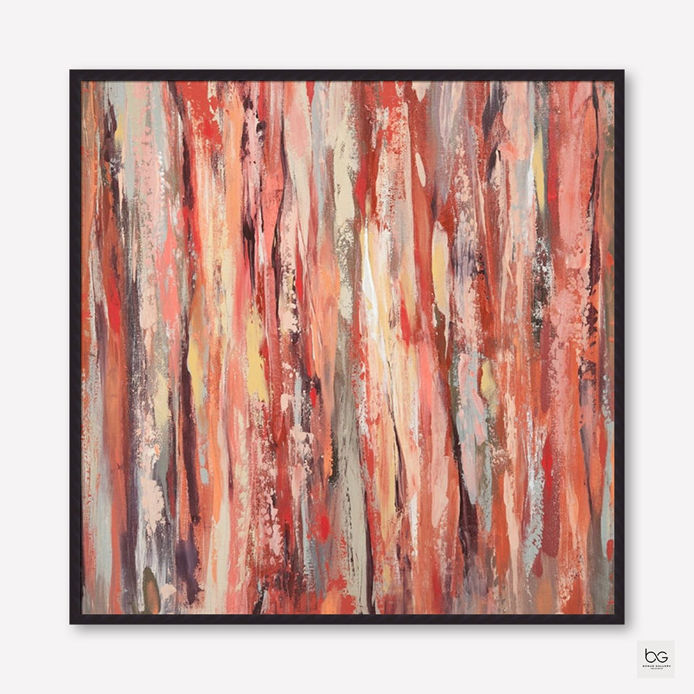 Abstract Red Ribbon (A)