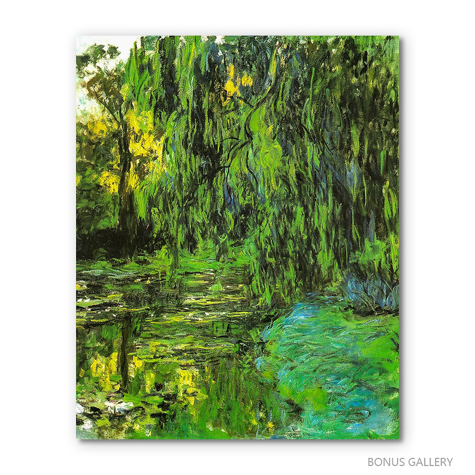 Thumbnail: Pond with Willow Tree 1918 (F)