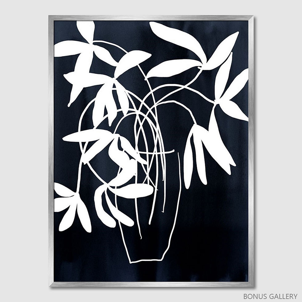 ภาพขนาดย่อ: Indigo Etchings II Poster (E)