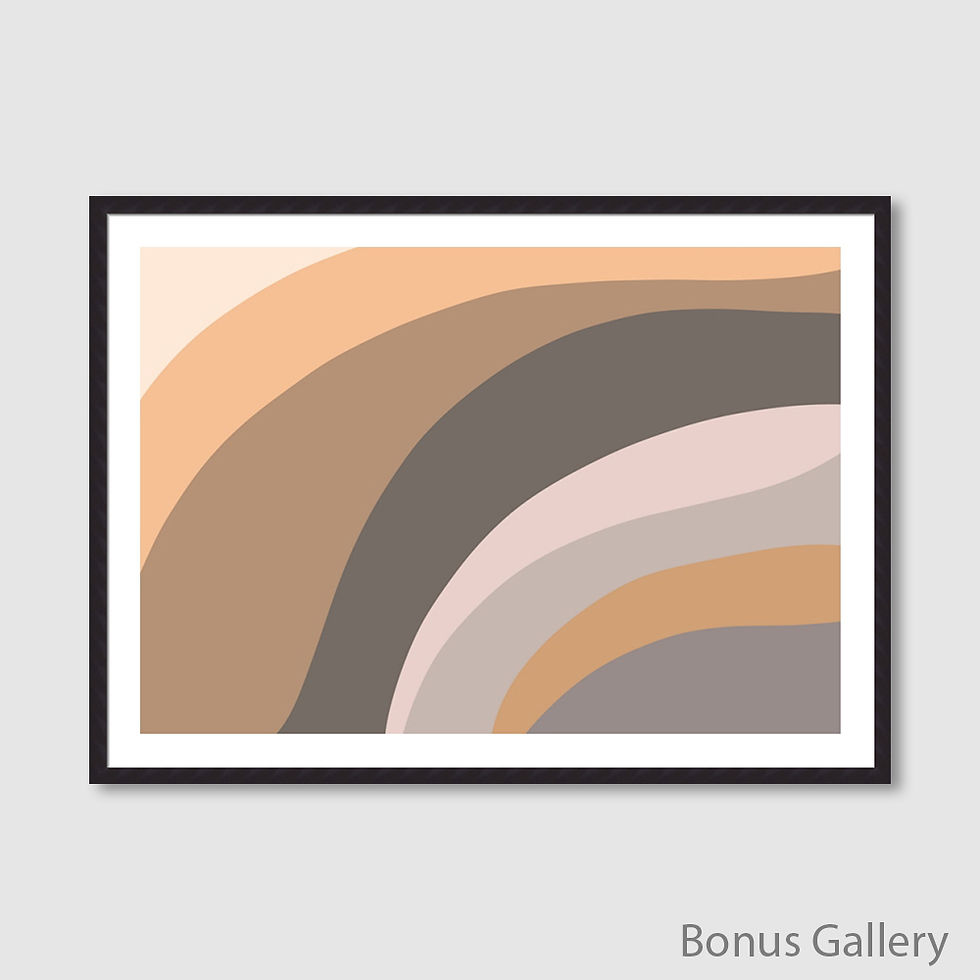 ภาพขนาดย่อ: Abstract Wave II (D)
