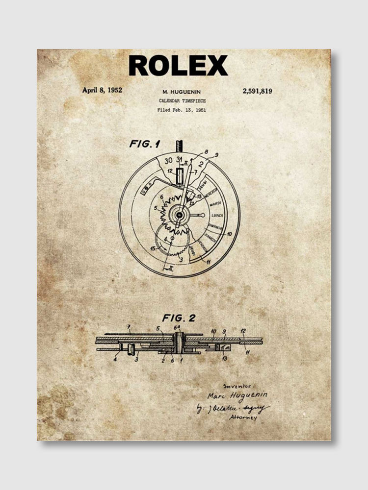 Thumbnail: Rolex Calendar Time Piece - 195 (E)