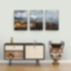 Thumbnail: Golden Mountain Range Landscape - S1185874780_W3