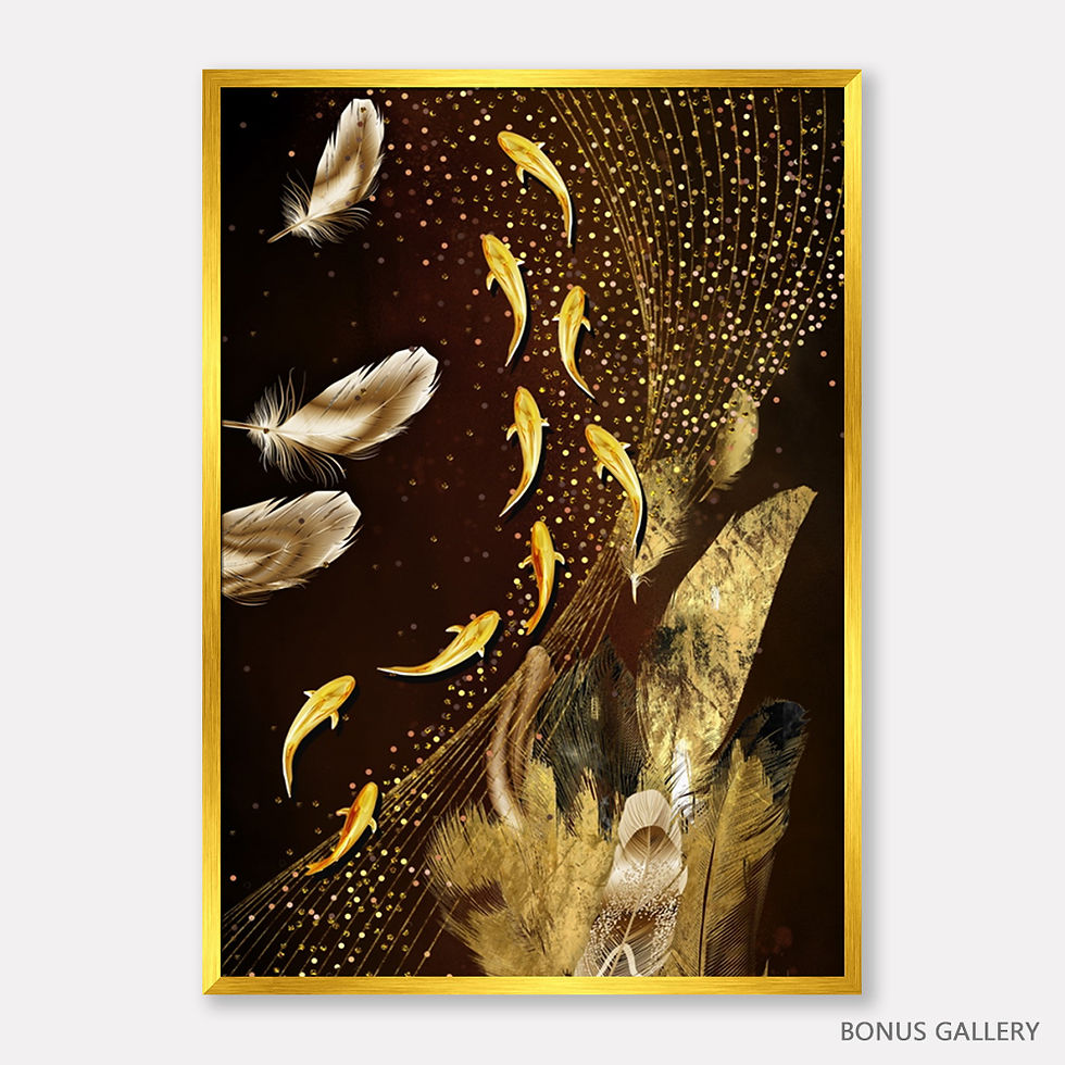Thumbnail: Abstract school fishes (D)
