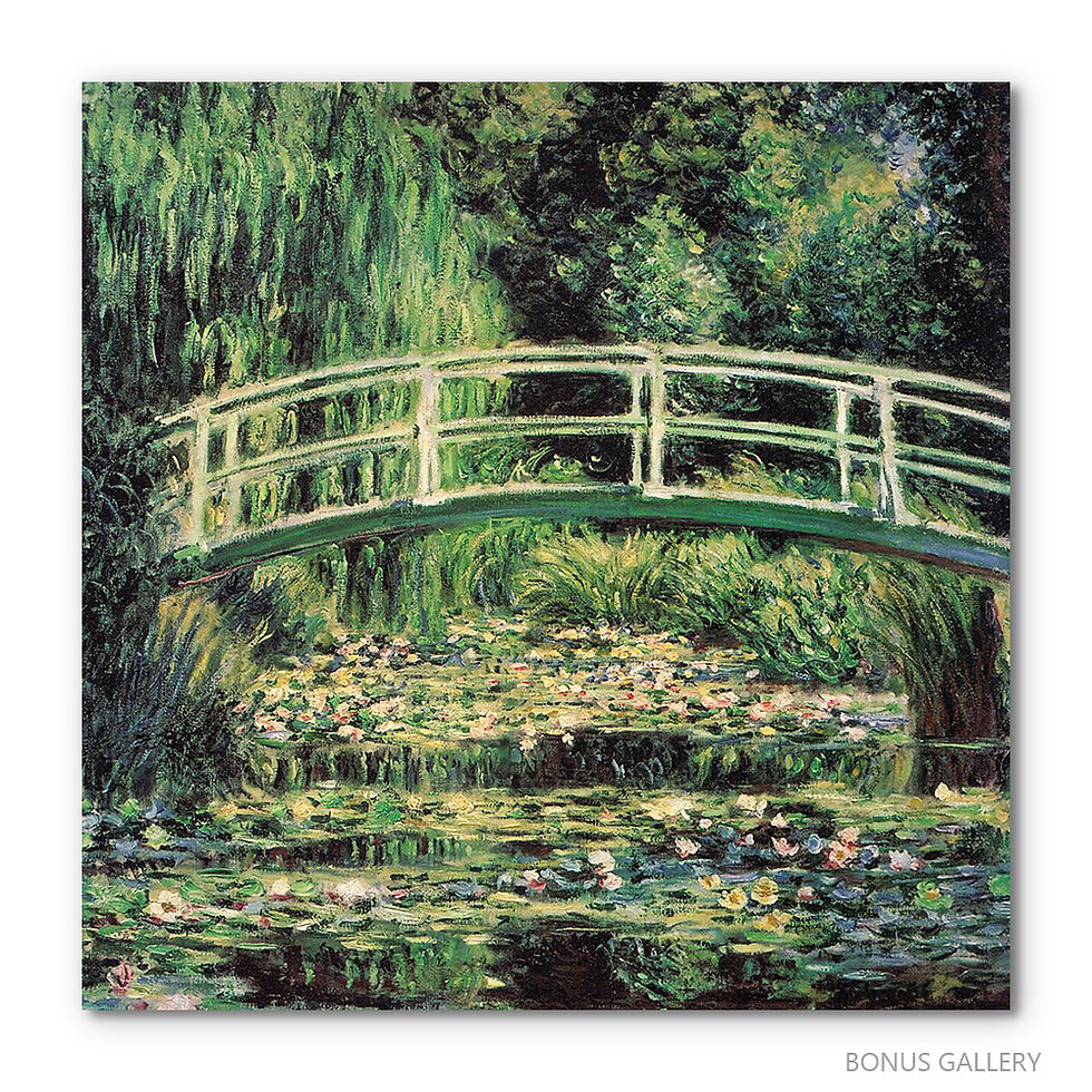 ภาพขนาดย่อ: Water-lily pond-harmony in green 1899 (A)
