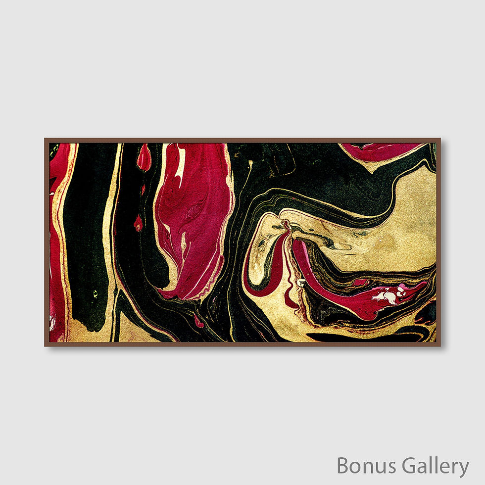 ภาพขนาดย่อ: Abstract Marble Painting (B)