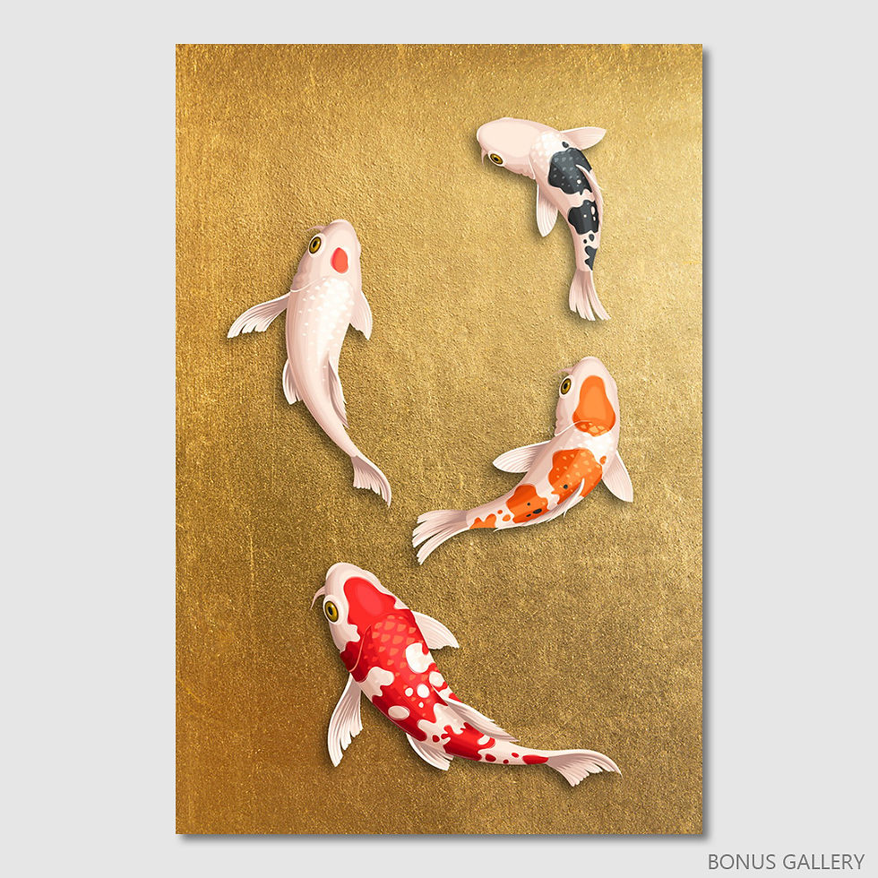 Thumbnail: 4 Koi Fishes (D)