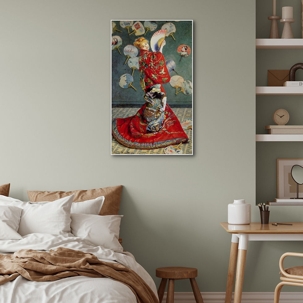 ภาพขนาดย่อ: Madame Monet in a Japanese costume (G)