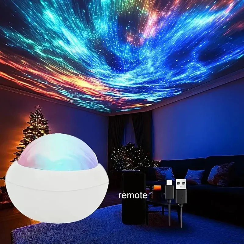 Thumbnail: 360° Aurora Ball Atmosphere Night Lights Starry Sky Northern Projector