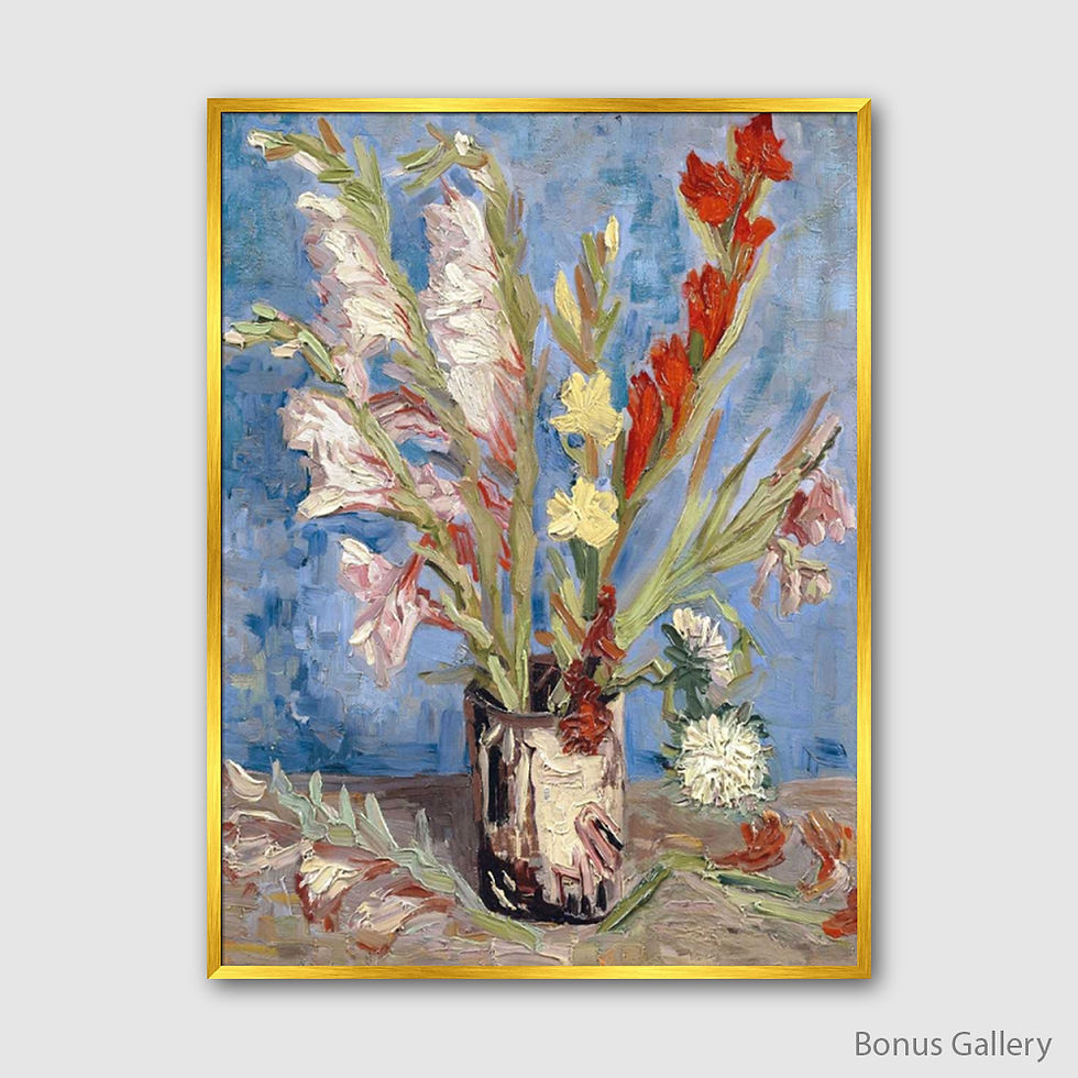 ภาพขนาดย่อ: Vase with Gladioli and China Asters (E)