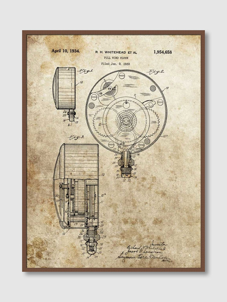 ภาพขนาดย่อ: Full Wind Clock - 1933 (E)