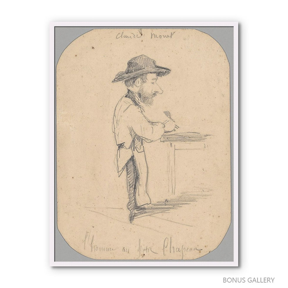 Thumbnail: Caricature of a Man in the Small Hat (E)