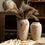 Thumbnail: Elegant Vintage White Speckled Ceramic Planter
