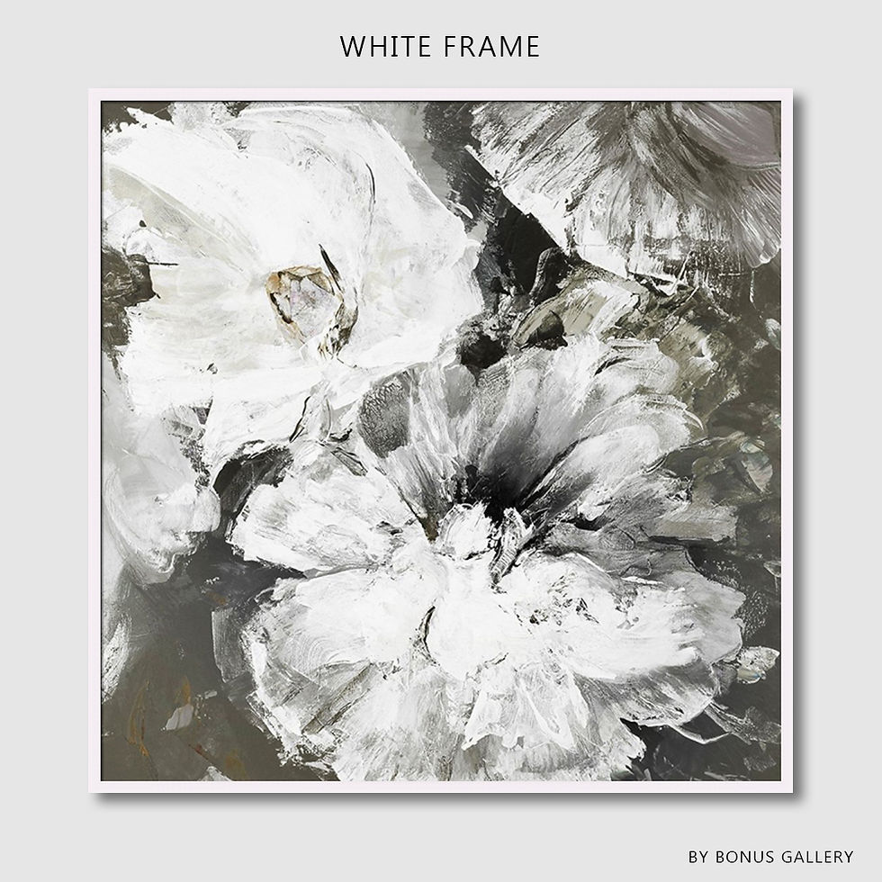 ภาพขนาดย่อ: White and Gray Flowers (A)