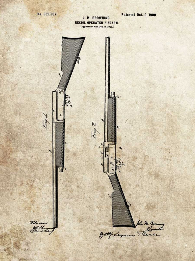 ภาพขนาดย่อ: Recoil Operated Firearm - 1900 (E)