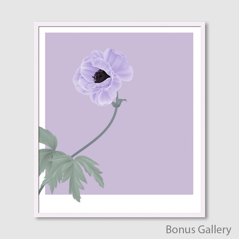 ภาพขนาดย่อ: Minimal Purple Flower (F)