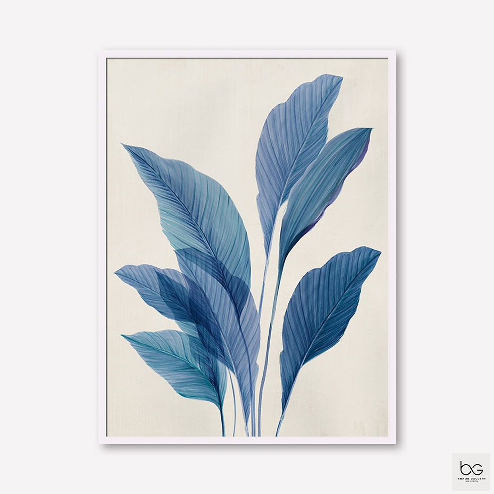 ภาพขนาดย่อ: Blue Palm Leaves II (E)