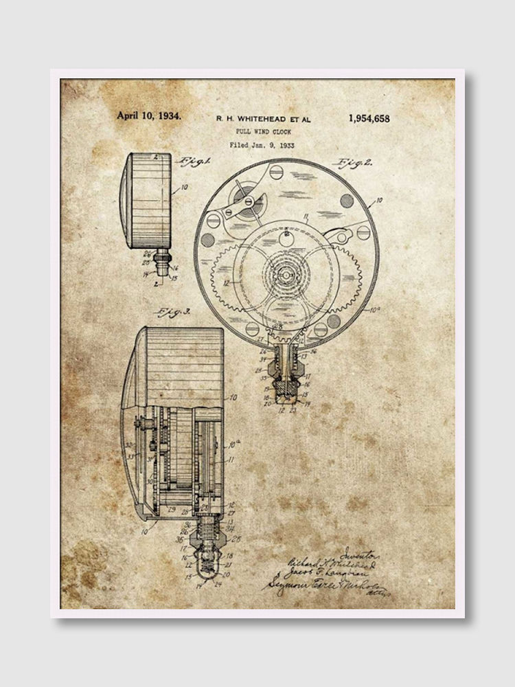 ภาพขนาดย่อ: Full Wind Clock - 1933 (E)