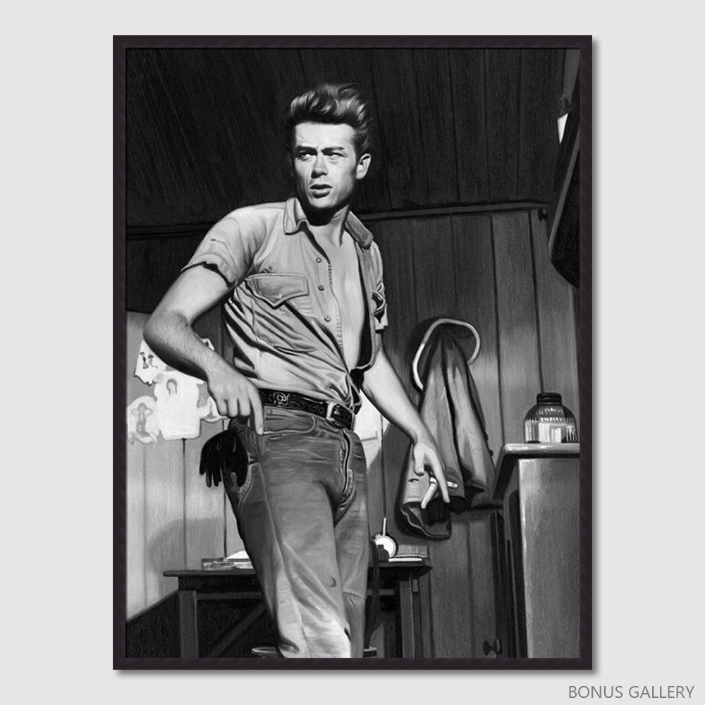 James Dean Mono Poster (E)