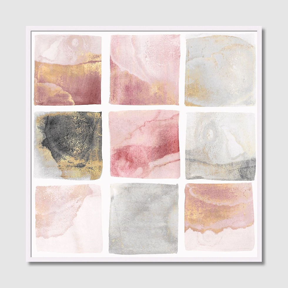 ภาพขนาดย่อ: Blush Squares I (A)
